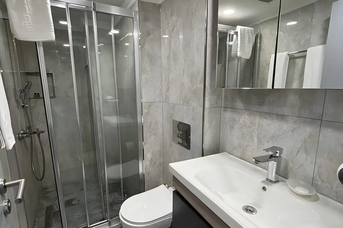The Quad Room at Lapis Inn