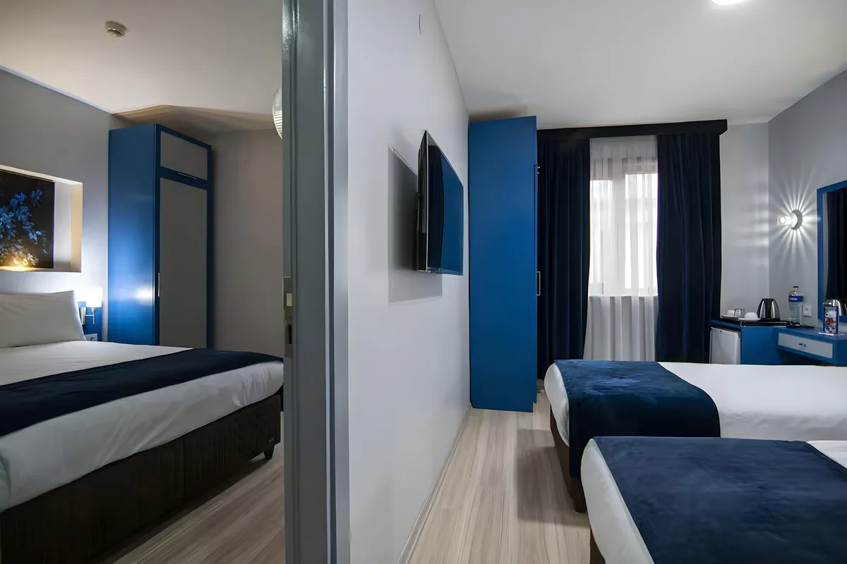 The Quad Room at Lapis Inn