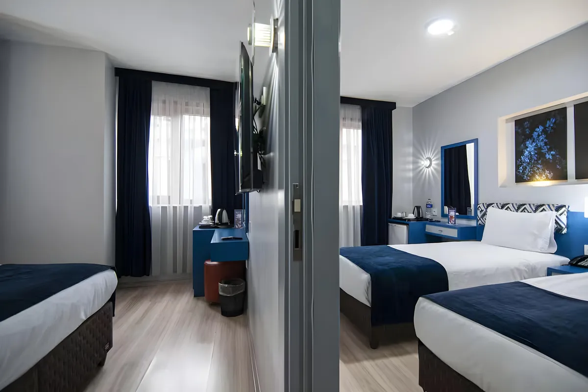 The Quad Room at Lapis Inn