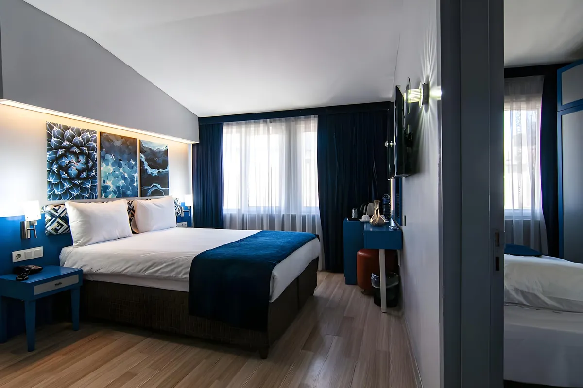 The Quad Room at Lapis Inn