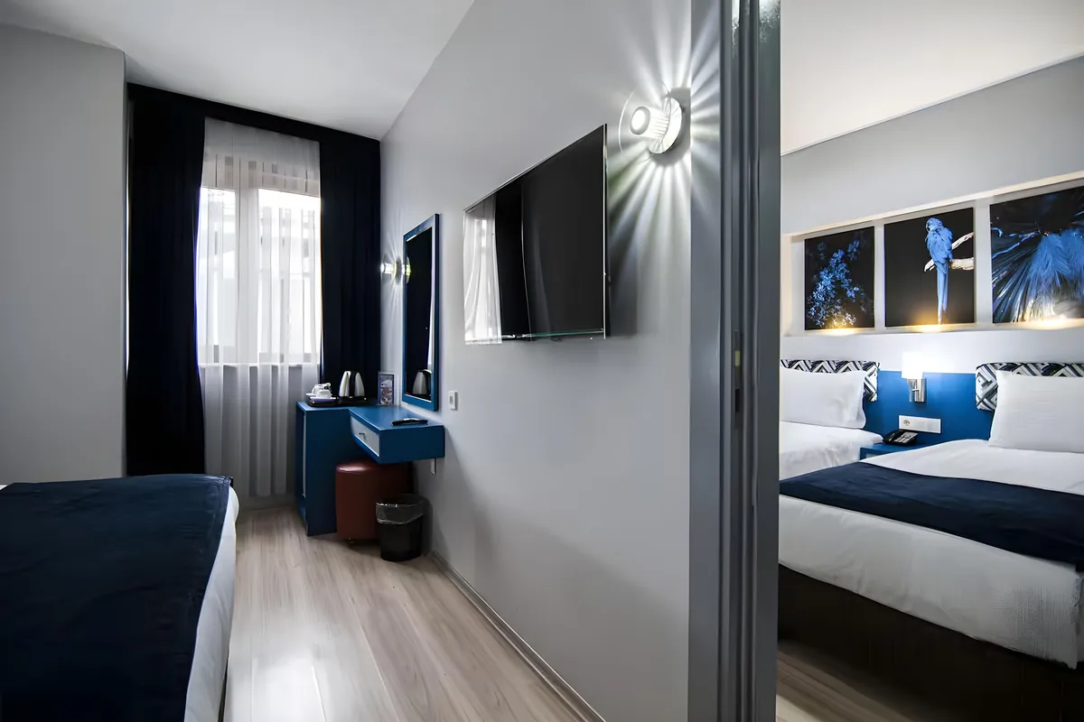 The Quad Room at Lapis Inn